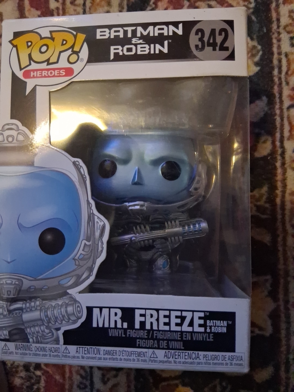 Funko Mr. Freeze Metallic Blue & Silver Pop! Vinyl Figure